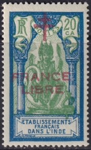 French India 1942 Sc 164 MH*