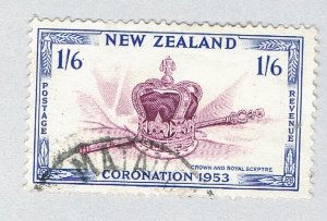 New Zealand 284 Used Coronation 1953 (BP70425)