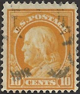 # 416 USED ORANGE YELLOW BEN FRANKLIN