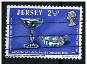   Jersey 1973 - scott 77 used - 2.1/2p, Museum Exhibit 