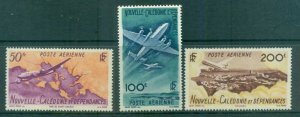 New Caledonia 1948 Airmail Plane, Views MLH