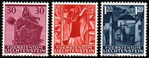 Liechtenstein # 372 - 374 MNH