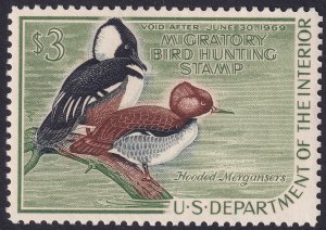 #RW35 Mint NH, VF (CV $65 - ID31815)