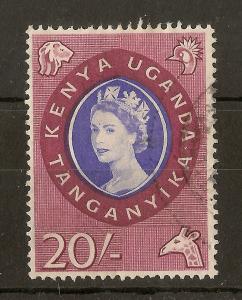 KUT 1960 20/- SG198 Fine Used Cat£30