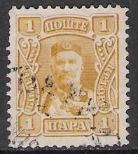 Montenegro #75 Prince Nicholas I Used