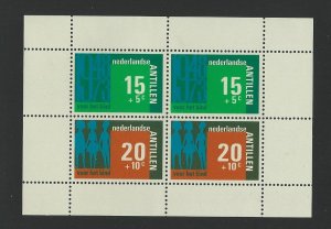 Netherlands Antilles  souvenir sheet  mnh sc  B126a