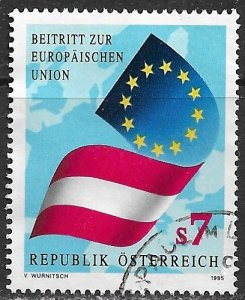 Austria ~ Scott # 1667 ~ Used ~ European Union