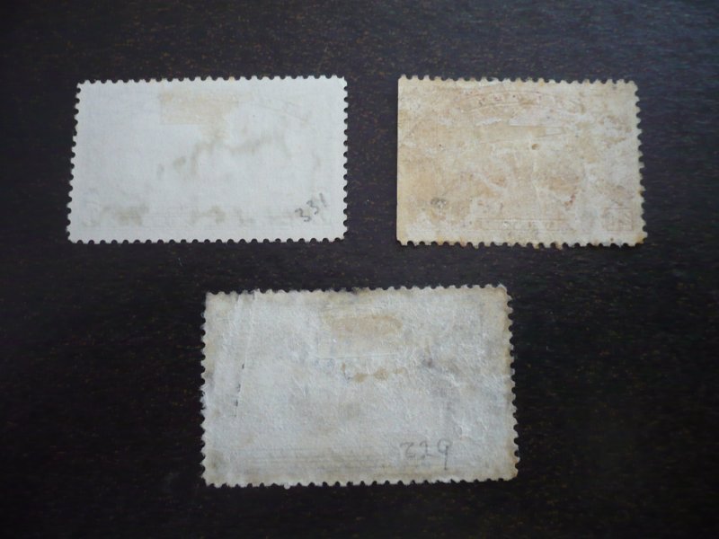 Stamps - Canada - Scott# 202-204 - Used Set of 3 Stamps