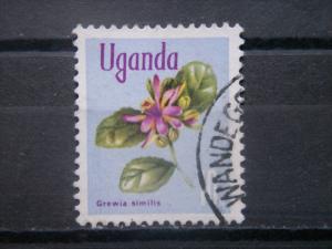 UGANDA, 1969, used 10c, Flowers Scott 116