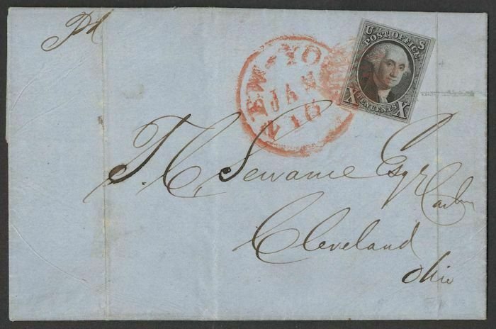 MALACK 2 XF on cover, well centered stamp, fresh col..MORE.. k0827