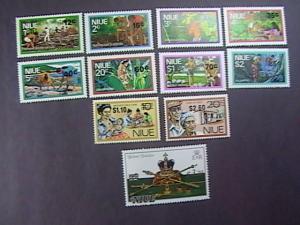 NIUE # 203-213-MINT/NEVER HINGED------COMPLETE SET-------QEII------1977