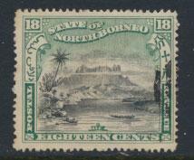 North Borneo SG 108  SC#87 Used  perf 16  see details & scans 