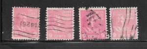 #814 Used stamps 10 Cent Collection / Lot (my2)