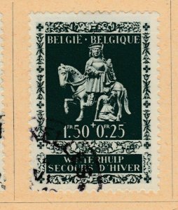 A6P16F298 Belgium Semi-Postal Stamp 1942-43 1.50fr+25c used-