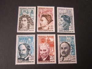 France 1962 Sc B359-46 set MH