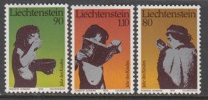 Liechtenstein 665-667 MNH VF