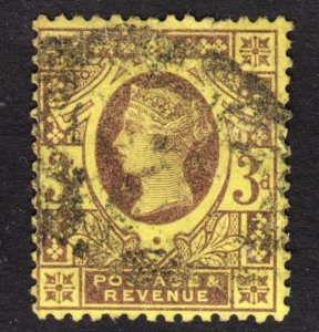 Great Britain Scott 115 F to VF used. Lot #B. Face free cancel.  FREE...