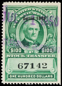 U.S. REV. DATED GREENS RD307  Used (ID # 118067)