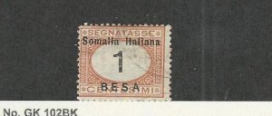 Somalia - Italy, Postage Stamp, #J23 Used, 1923, JFZ