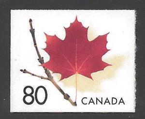 Canada Mint VF-NH #2013 Red Maple Leaf on Twig 80c