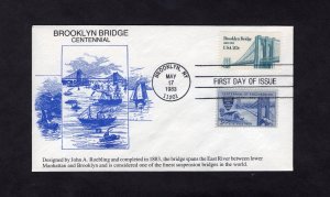 2041 Brooklyn Bridge, FDC, Venture