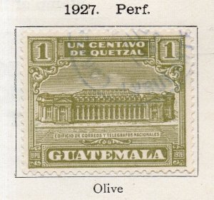 Guatemala 1927 Early Issue Fine Used 1P. NW-217079