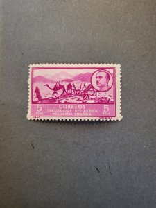 Stamps Spanish West Africa Scott #16  hinged