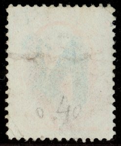 [0865] 1871 Scott#149 with blue cancel « Z or N » (has a big tear)