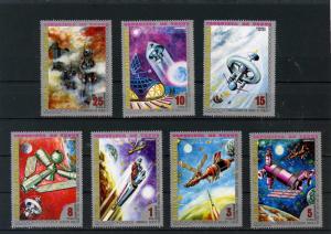 EQUATORIAL GUINEA SPACE RESEARCH OF VENUS  SET OF 7 STAMPS MNH  