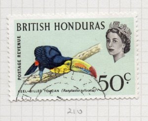 British Honduras 1962 Issue Fine Used 50c. Birds NW-207870