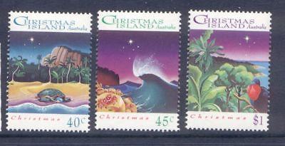 Christmas Island 354-6 MNH Christmas, Turtle, Bird