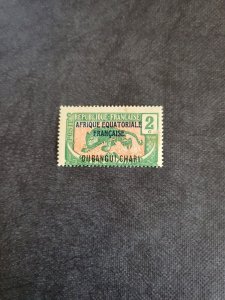Stamps Ubangi-Shari Scott 42 hinged