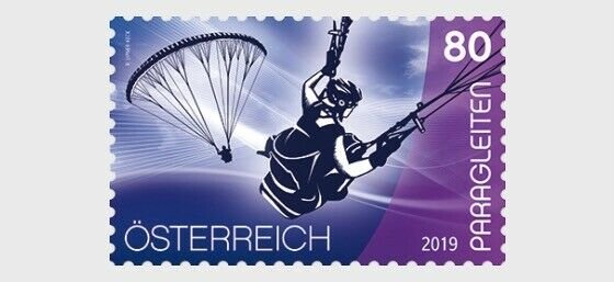 H01 Austria 2019  Sport and Air – Paragliding  MNH Postfrisch