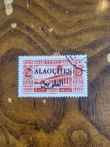 Stamps Alaouites Scott #31b used