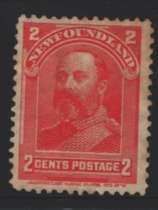 Newfoundland Sc#81 MNG