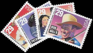 PCBstamps   US #2771-2774 Sgls  $1.16(4x29c)Country Music, MNH, (2)