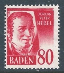 Germany #5N39 NH 80(pf) Johann Peter Hebel