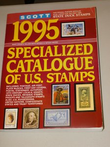 Scott 1995 Specialized Catalogue Of U.S. Stamps