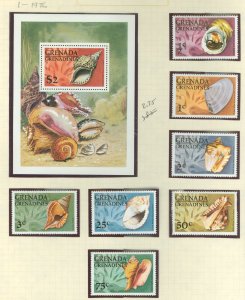 Grenada Grenadines #137-44 Mint (NH) Single (Complete Set)