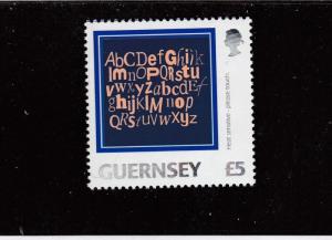 GUERNSEY # 809 VF-MNH ABCDEFG ETC 5 GBP's POST OFFICE FRESH