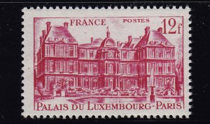 FRANCE # 591 MNH LUXEMBOURG PALACE 12f Mint Stamp