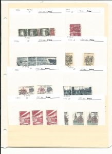 Denmark Collection of Dealers Stock Cards, 5 Pages