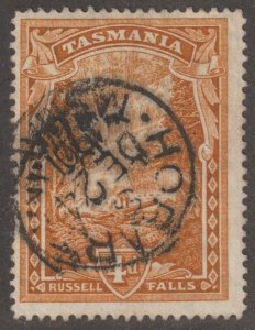 EDSROOM-22170 Tasmania 91 Used SON Hobart Dec 24, 1901 Christmas Eve