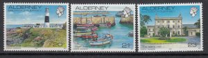 Alderney - Pictorial NHM New Values superb Unmounted mint