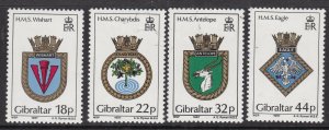 GIBRALTAR ^^^^1987   sc# 501-504  MNH set  $$ @ lar 1132gibgib