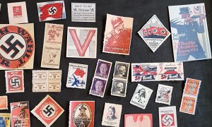 Nazi Germany Third Reich 80 pcs stamps Vignettes collection WW2 WWII Germany lot