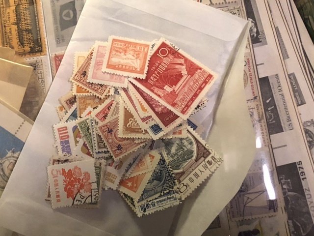 W.W Stamps Some Old U.S & Few Envelopes Of China Might Find Some Gems