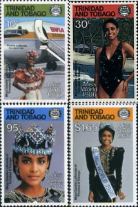 40112 MNH TRINIDAD Y TOBAGO 1987 MISS MUNDO 1986