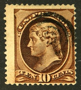U.S. #187 USED