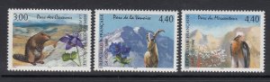 France 2514-6 National Parks mnh